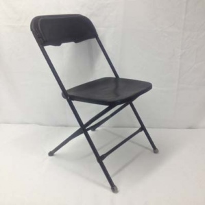 Black_Plastic_Folding_Chair